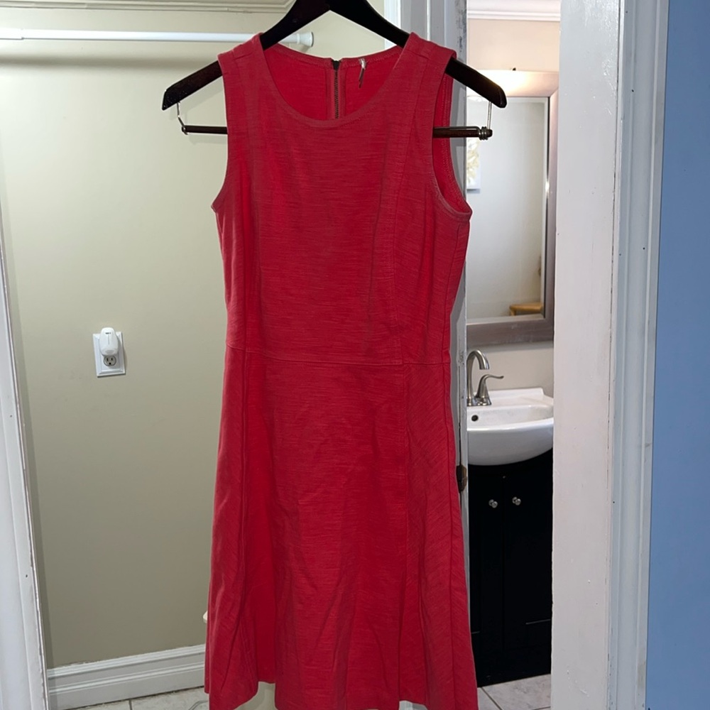 J. Crew size 00 salmon colored work cocktail dress